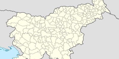 სლოვენიის მდებარეობა რუკაზე
